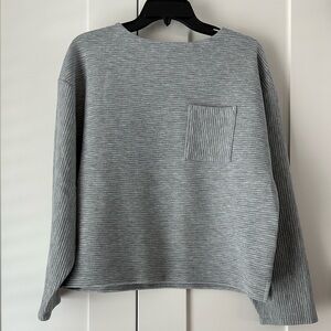 A New Day‎ Long Sleeve Textured split hem Sweatshirt XS